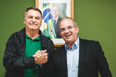 Bolsonaro e Luiz Zacarias se reúnem em Brasília para discutir cenário político de Santo André