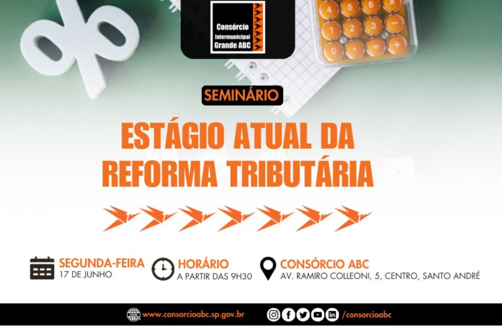 Consórcio ABC promove seminário sobre reforma tributária
