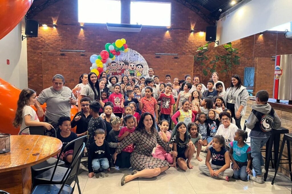 Edição do Villa Solidária recebe 60 crianças do projeto Shalon, de Santo André