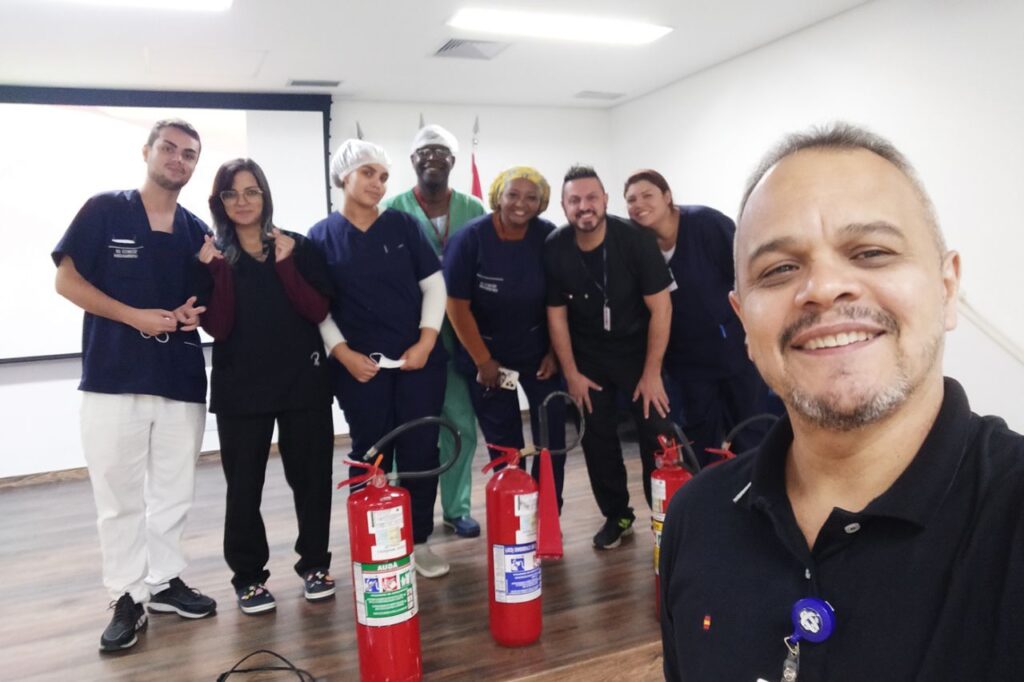 Fundação do ABC promove treinamento contra incêndio no Conjunto Hospitalar do Mandaqui