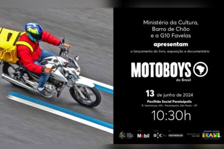 Paraisópolis realiza exposição "Motoboys do Brasil"