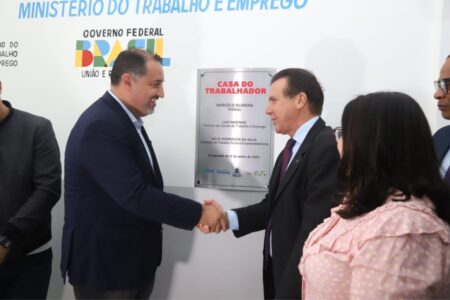 Prefeito Marcelo Oliveira e Ministro Luiz Marinho inauguram Casa do Trabalhador em Mauá