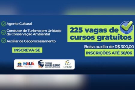 Prefeitura de Mauá e Ministério do Trabalho e Emprego oferecem cursos gratuitos de qualificação profissional