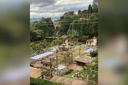 Tradição e alegria na festa junina da Quinta do Olivardo em São Roque