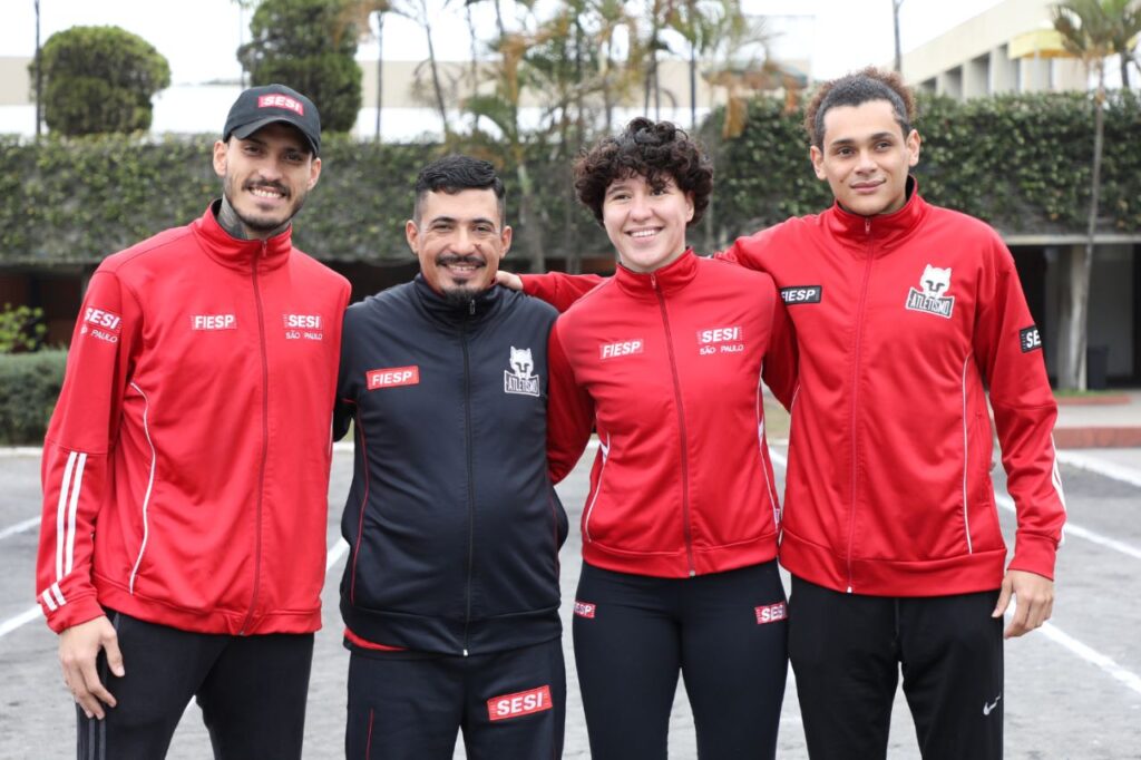 Atletas e técnico do ATLETISMO PARALÍMPICO do SESI-SP são convocados para os Jogos de Paris