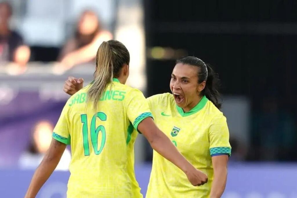 Futebol seleção feminina faz 1 a 0 na Nigéria na estreia da Olimpíada