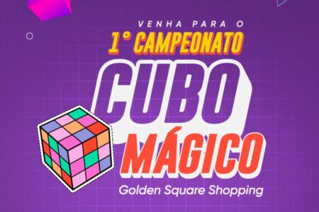 Golden Square recebe primeira edição do Campeonato de Cubo Mágico neste final de semana