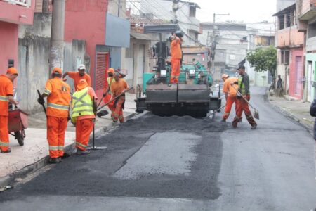 Mauá chega a mais de 100 km de vias recapeadas desde 2021