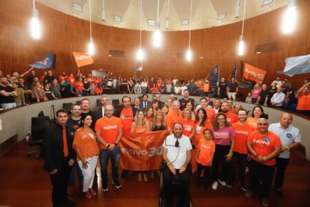 Partido NOVO oficializa Coronel Sardano como candidato a prefeito de Santo André