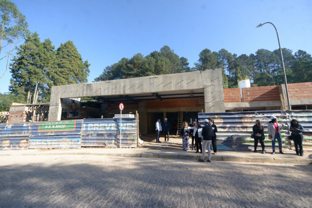 Prefeitura de São Bernardo avança na construção de nova creche com arquitetura sustentável 