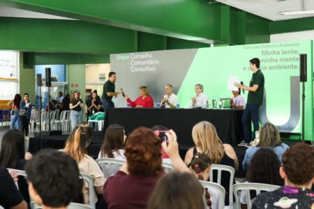 Unipar Cubatão realiza cerimônia de encerramento do concurso ambiental com premiação para alunos da rede pública