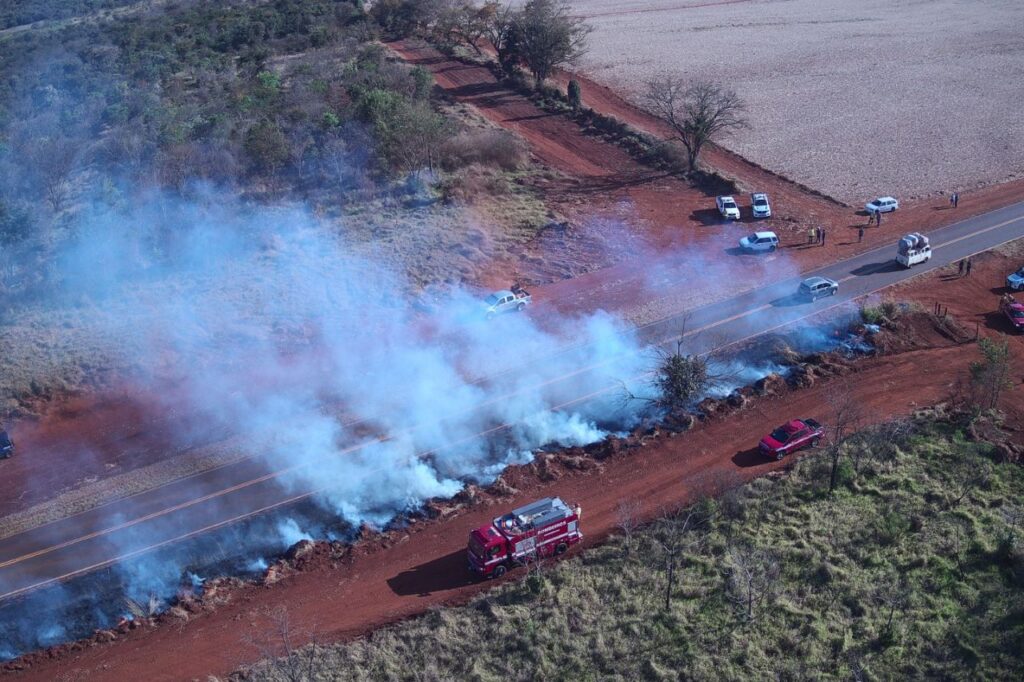Defesa Civil de SP alerta para risco de incêndios para os próximos dias em quase todo o território paulista