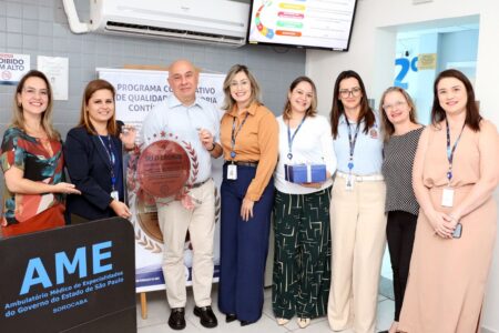 Fundação do ABC entrega ‘Selo Bronze’ de qualidade ao AME Sorocaba