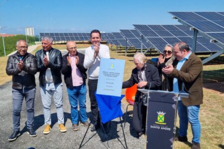 Santo André inaugura segunda usina de energia fotovoltaica