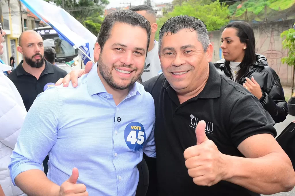 A 9 dias da eleição, Gilvan recebe apoio do apresentador Ratinho e garante UPA no 2° Subdistrito