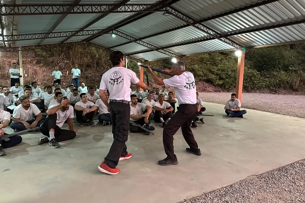 ABC Paulista marcou presença no curso de especialização de instrutores do Krav Maga Mestre Kobi para treinamentos ao público militar