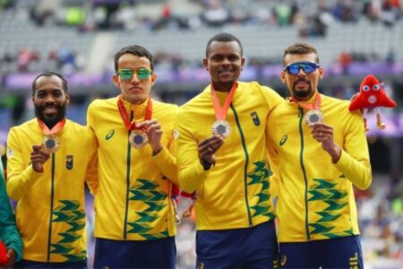 Atletas de São Caetano conquistam uma prata e um bronze nos Jogos Paralímpicos de Paris