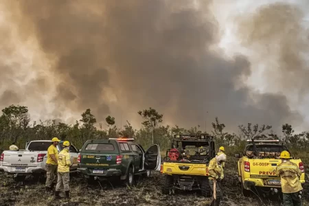 Força Nacional do SUS reforça apoio a estados afetados por queimadas