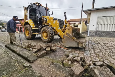 Ribeirão Pires inicia segunda fase de pavimentação na Vila Gomes