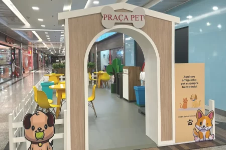 Shopping ABC reinaugura Praça Pet com espaço exclusivo para refeição