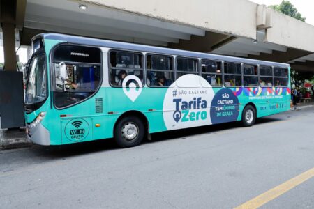 Tarifa Zero de São Caetano nove meses com mais de 15 milhões de passageiros transportados