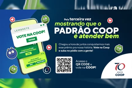 COOP é indicada ao Prêmio Reclame Aqui 2024