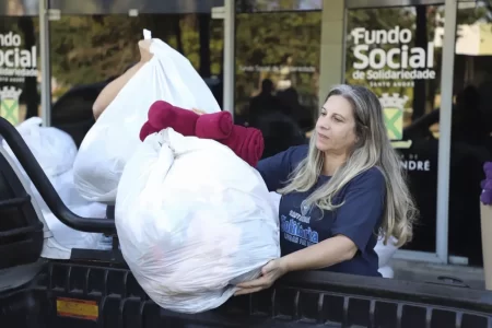 Campanha do Agasalho bate recorde de arrecadações mais uma vez em Santo André