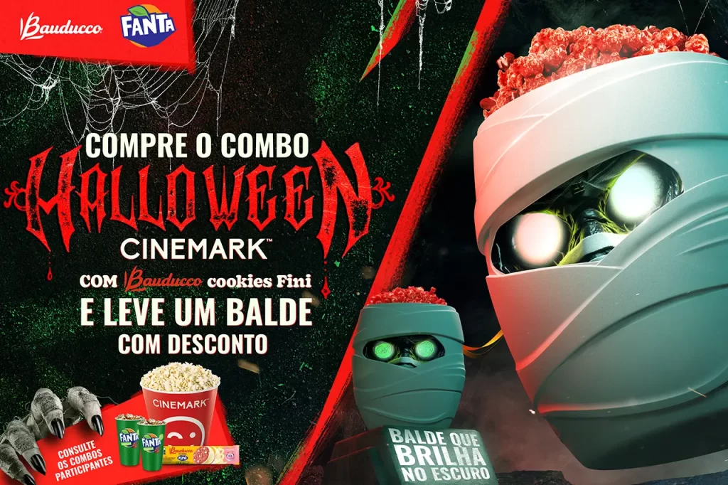 Cinemark prepara ações especiais e um combo exclusivo para o Halloween 2024