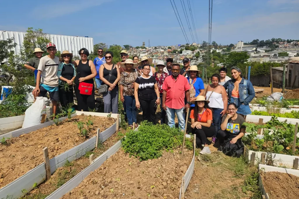 Diadema promove capacitação para agricultoras das hortas comunitárias