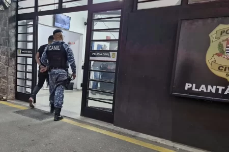 GCM de São Caetano prende dois homens por furto a supermercado e apreende menor por receptação