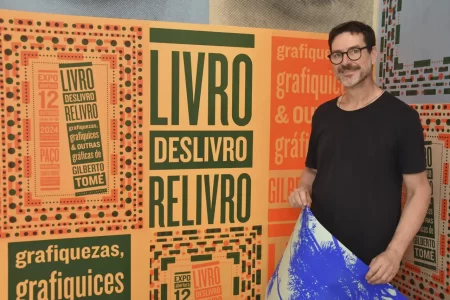 Santo André recebe exposição "Livro, Deslivro e Relivro" de Gilbero Tomé