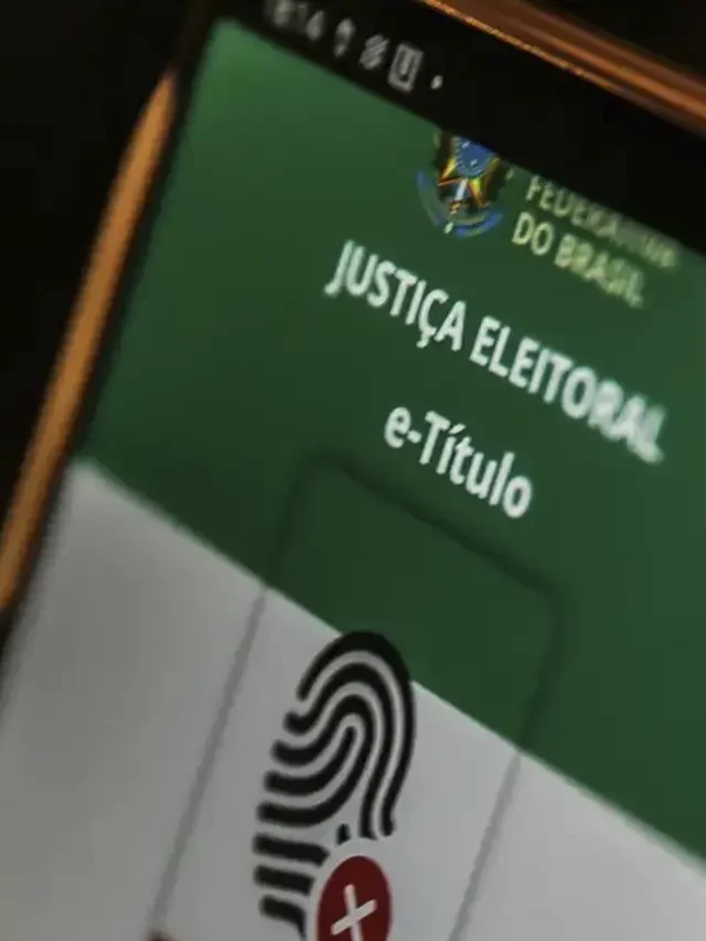 Saiba como baixar o e-Título para votar no primeiro turno