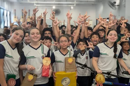 Alunos Participando do Desafio da Tabuada