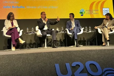 Lideranças discutem ações climáticas no Urban20 Summit