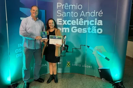 ONG Ficar de Bem recebe Prêmio Santo André Excelência em Gestão 2024