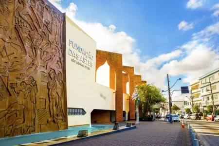 Fachada da Fundação das Artes de São Caetano.