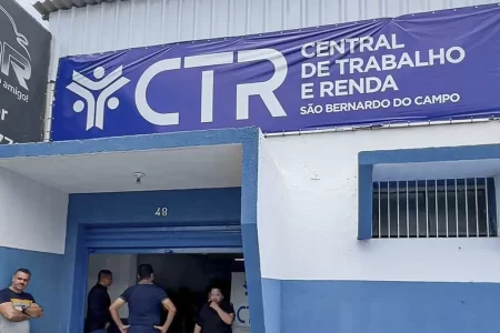 Central de Trabalho e Renda revitalizada em São Bernardo do Campo, com nova estrutura e foco na geração de empregos.