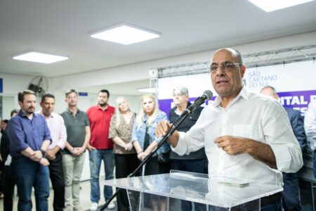 Auricchio entrega novo Hospital de Olhos Dr. Jaime Tavares em São Caetano do Sul.