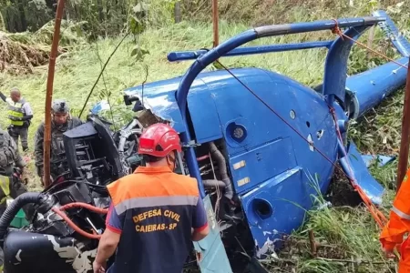 Menina sobrevivente de acidente de helicóptero deve ter alta hoje