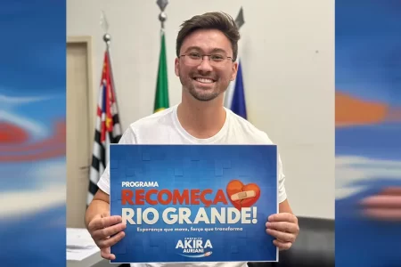 Prefeito Akira Auriani lança 'Recomeça Rio Grande' com o plano 100 Dias