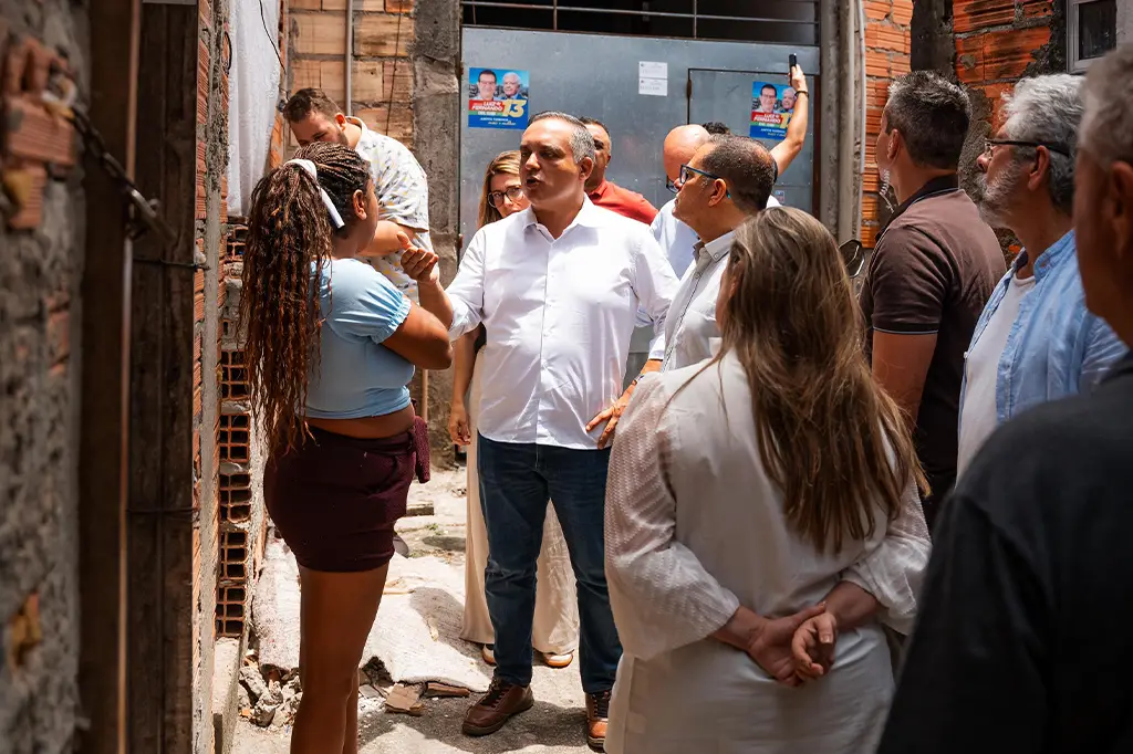 Prefeito Marcelo Lima realiza vistorias em obras de São Bernardo