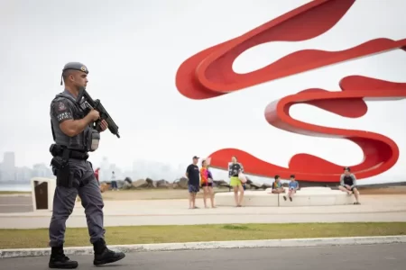 Segurança reforçada reduz crimes em 35% na Baixada Santista nas festas de fim de ano