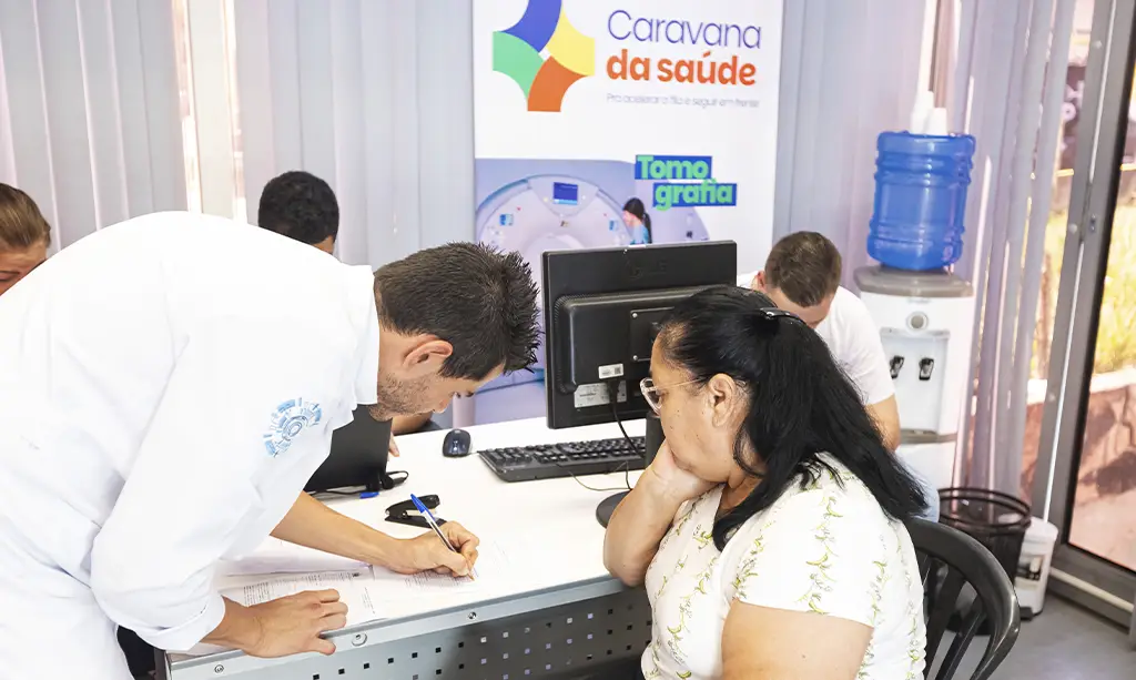 São Bernardo amplia Programa Caravana da Saúde com consultas e cirurgias 1 Em nova etapa, Caravana da Saúde inicia atendimentos de cirurgias e consultas