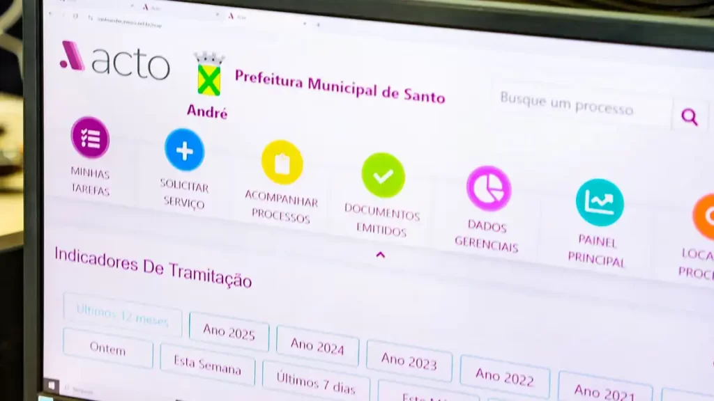 Santo Andre bate recorde de processos finalizados em um dia com plataforma digital