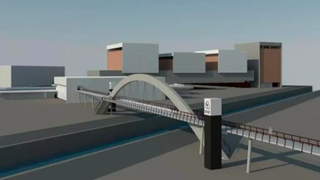 Prefeito Gilvan visita UFABC e discute parcerias para a construção de passarela na Avenida dos Estados.