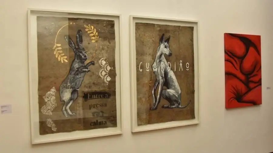 Exposição na Casa do Olhar com nove artistas da região termina neste sábado 1 Exposição na Casa do Olhar com nove artistas da região termina neste sábado
