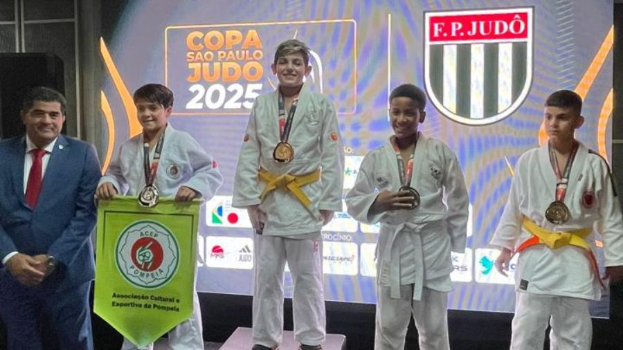 Instituto Tiago Camilo São Caetano conquista medalhas de ouro na Copa São Paulo de Judô 2025 1 Instituto Tiago Camilo São Caetano conquista medalhas de ouro na Copa São Paulo de Judô 2025