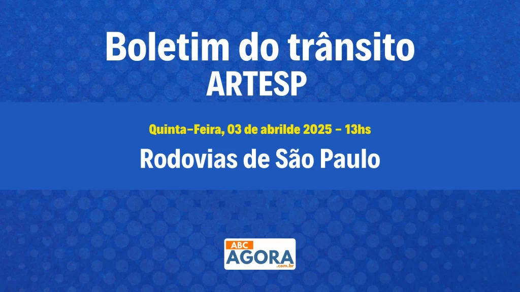 Como Está o Trânsito nas Saídas de SP (ARTESP - Quinta-feira) 13hs