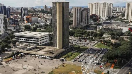 Serviços municipais de São Bernardo durante o feriado do Dia do Trabalhador