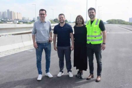 Gilvan Junior e Paulo Serra inauguram o segundo viaduto do Complexo Santa Teresinha